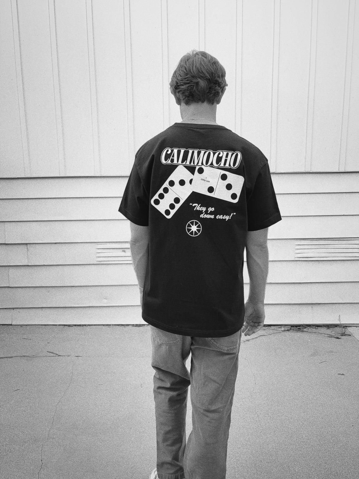 BLACK DOMINO TEE